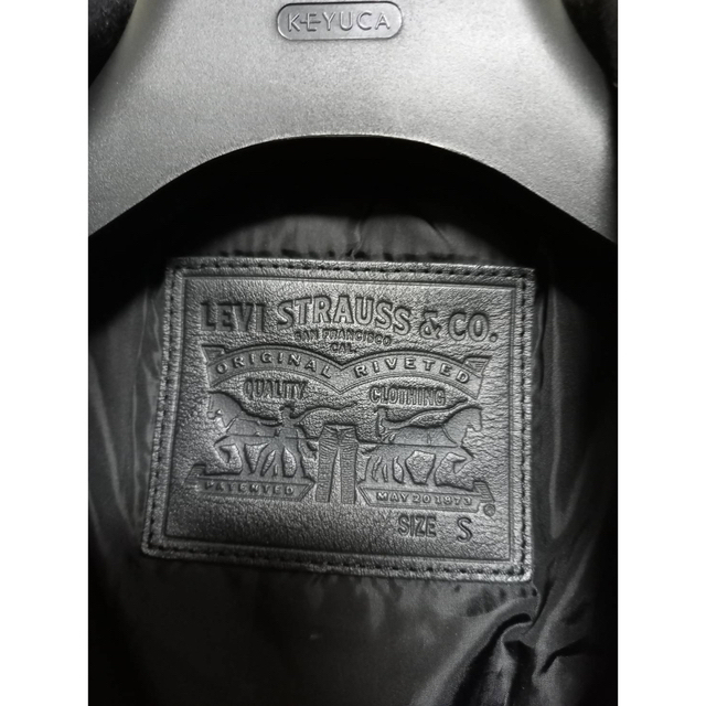 Levi's(リーバイス)のリーバイス　ウールレザー切り替えブルゾン メンズのジャケット/アウター(レザージャケット)の商品写真