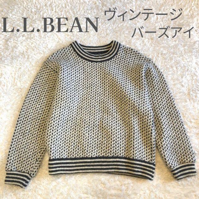 最大80%OFFクーポン 80s LLBean エルエルビーン バーズアイ ニット