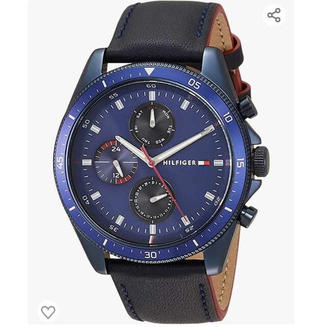 [トミーヒルフィガー] 腕時計 PARKER 1791839 メンズ ブラック