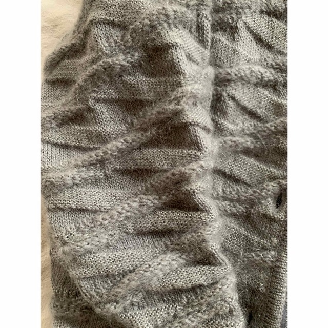vintage knit coat