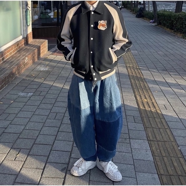 ADERERROR x ZARA WIDE-LEG デニムパンツ 34-