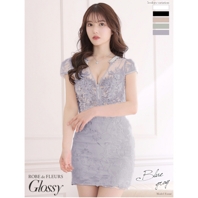欲しいの ROBE de FLEURS Glossy キャバドレス ecousarecycling.com