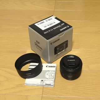 【美品】Canon EF50F1.8 STM(レンズ(単焦点))