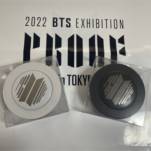 防弾少年団(BTS)(ボウダンショウネンダン)のBTS PROOF EXHIBITION マグネット缶　2つ　新品未開封品 エンタメ/ホビーのタレントグッズ(アイドルグッズ)の商品写真