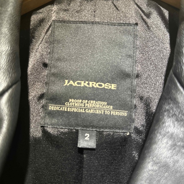 JACKROSE(ジャックローズ)の革ジャン JACKROSE 2サイズ レザージャケット 希少 メンズのジャケット/アウター(レザージャケット)の商品写真