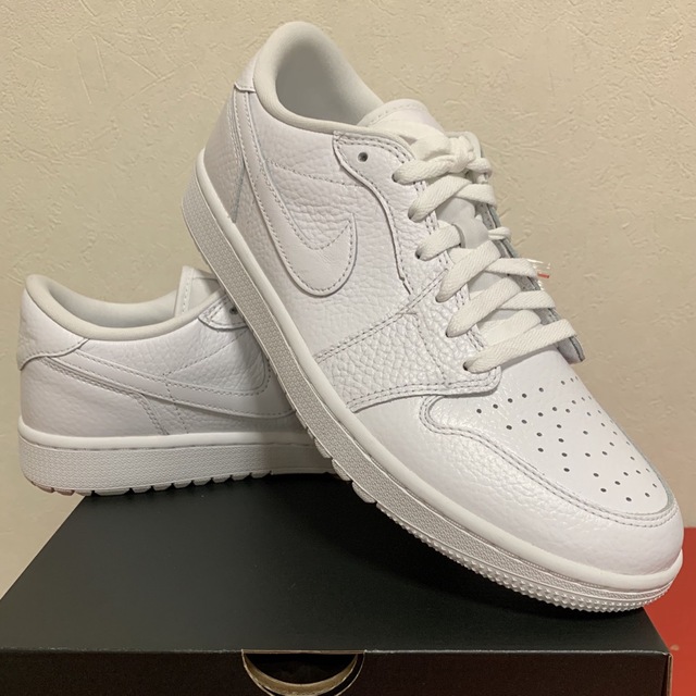 新品国産 Nike Jordan 1 Golf ジョーダン1 ゴルフ28cmローカット 限定