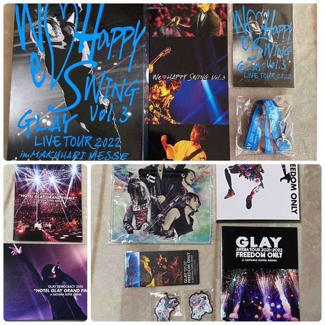 GLAY スマホショルダー ファブリックポスター G-DIRECT限定盤 グッズ