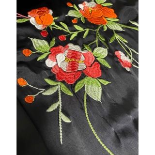 77CIRCA - 77circa ナナナナサーカ フラワー 刺繍 サテン ガウン