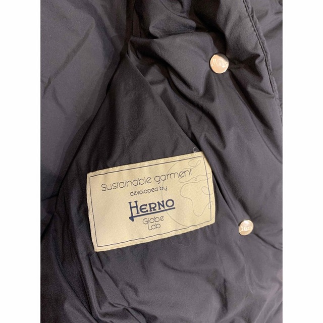今季新作 新品 HERNO ヘルノ 11万 ブラック 38 ダウン M 6