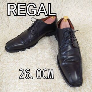 リーガル(REGAL)の《定番品》REGAL　26.0cm　革靴　ビジネスシューズ　ブラック(ドレス/ビジネス)