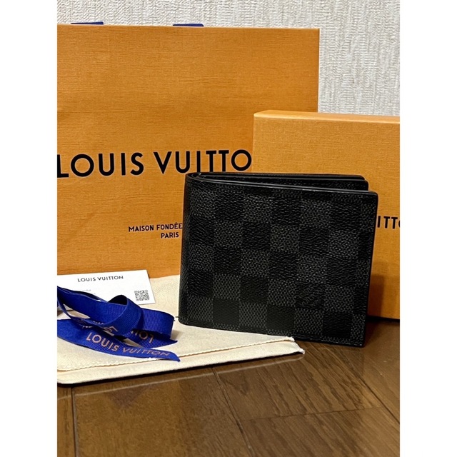 話題の行列 ルイ ヴィトン 超美品 ポルトフォイユ アメリゴ メンズ 2