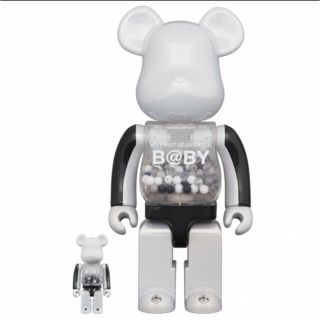 ベアブリック(BE@RBRICK)のMY FIRST BE@RBRICK BLACK & WHITE CHROME(その他)