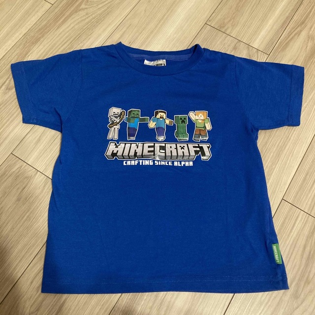 マイクラ　Tシャツ　130㎝ キッズ/ベビー/マタニティのキッズ服男の子用(90cm~)(Tシャツ/カットソー)の商品写真