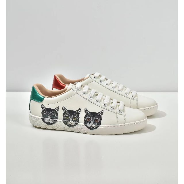 新作続々入荷中 GUCCI グッチ エース ミスティックキャット スニーカー