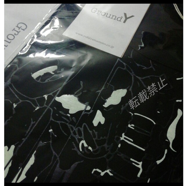 チェンソーマン ground y ヨウジヤマモト スカル ボーン Tシャツ | www