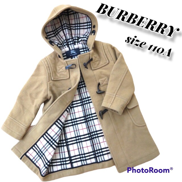 BURBERRY(バーバリー)のBURBERRY LONDON 女の子用 ダッフルコート 可愛い 暖かい キッズ/ベビー/マタニティのキッズ服女の子用(90cm~)(コート)の商品写真