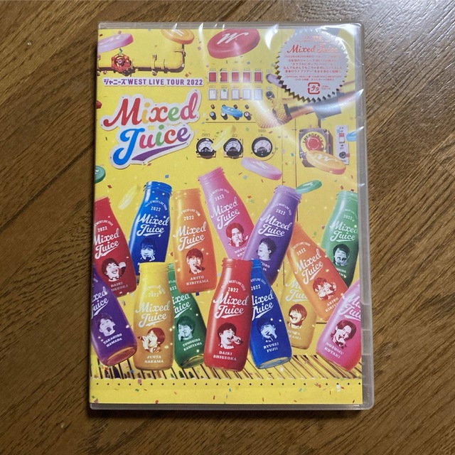 ジャニーズWEST Mixed Juice 通常盤DVD エンタメ/ホビーのDVD/ブルーレイ(アイドル)の商品写真