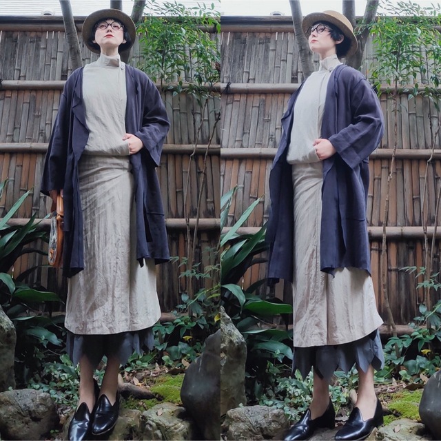 日本製 astraet アストラット パイピング ネイビー 麻 リネン 日本製 astraet アストラット パイピング ネイビー 麻 リネン