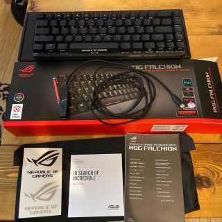 エイスース(ASUS)のASUS ゲーミングキーボードROG Falchion  (PC周辺機器)