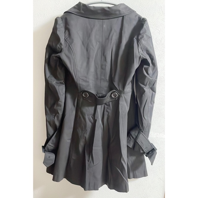 SPIRAL GIRL(スパイラルガール)のSPIRALGIRL トレンチコート ブラック M レディースのジャケット/アウター(トレンチコート)の商品写真