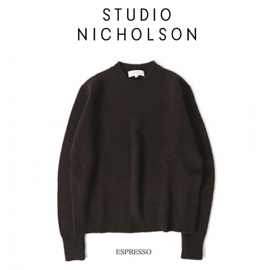 STUDIO NICHOLSON kamilo クルーネックニット 上代3.3万