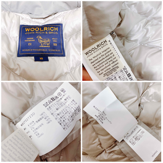 WOOLRICH - WOOLRICHIENABOWBRIDGEウールリッチイエナ別注ダウン WOOLRICH - WOOLRICHIENABOWBRIDGEウールリッチイエナ別注ダウン