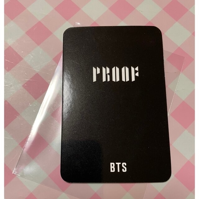 防弾少年団(BTS)(ボウダンショウネンダン)のBTS ジン　proof  M2U   特典トレカ    エンタメ/ホビーのCD(K-POP/アジア)の商品写真