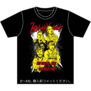 新日本プロレス Tシャツ ザック・セイバー Jr. ジュリア スターダム 朱里(Tシャツ/カットソー(半袖/袖なし))