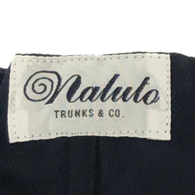 【新品】 NALUTO TRUNKS / ナルトトランクス | 7fix WALK SHORTS ボーダーショーツ ハーフパンツ | 28 |  ネイビー/ホワイト | メンズ