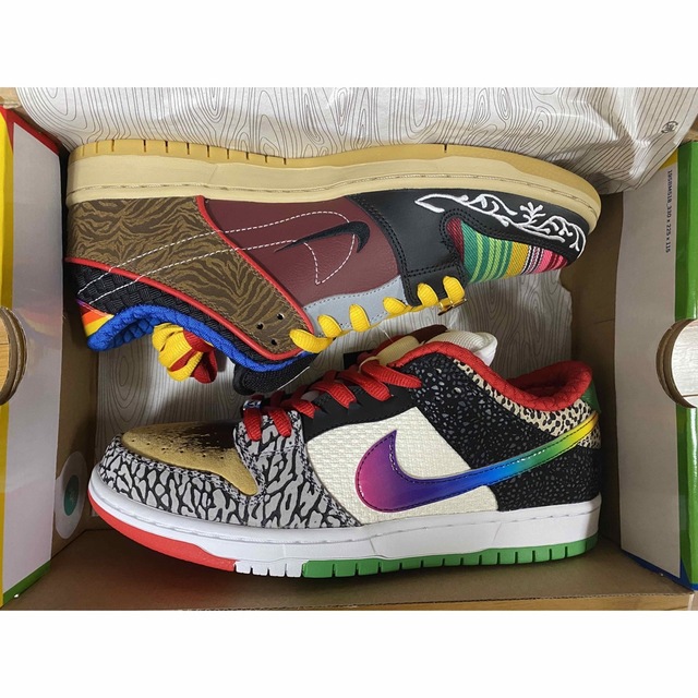 人気の NIKE - NIKE ナイキ ダンク SB DUNK LOW WHAT THE P-ROD