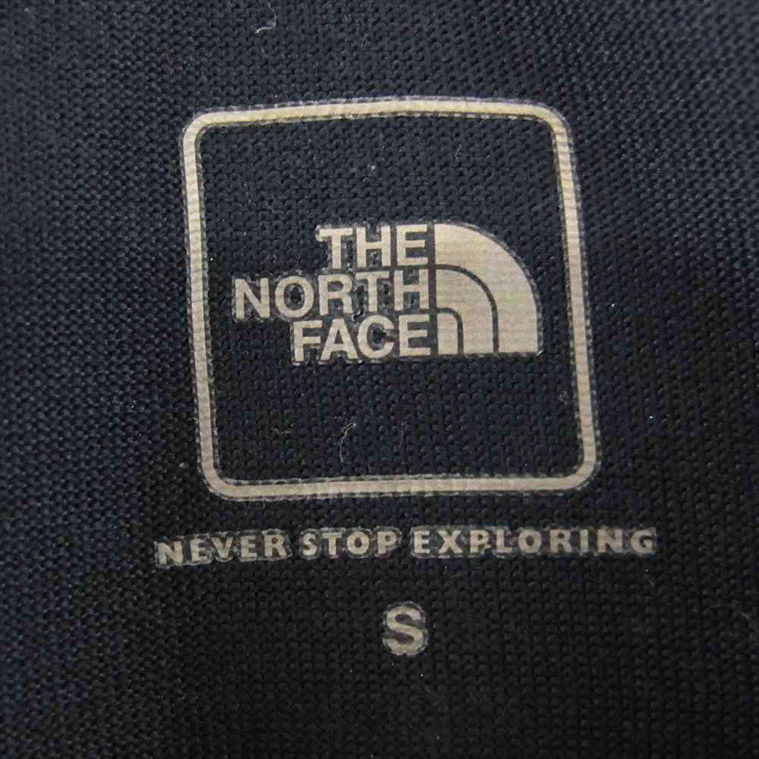 THE NORTH FACE(ザノースフェイス)のTHE NORTH FACE ノースフェイス Ｔシャツ NT31957 S/S Square Logo Tee スクエア ロゴ Tシャツ ネイビー系 S【中古】 メンズのトップス(シャツ)の商品写真