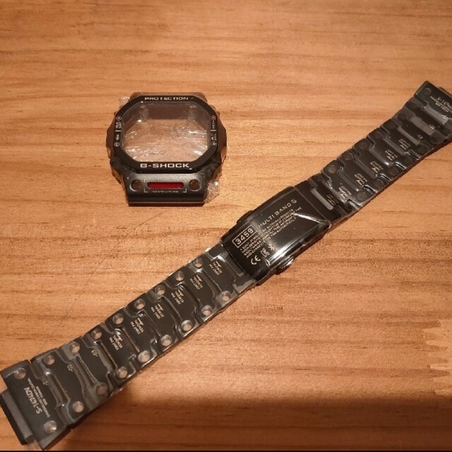 G-SHOCK(ジーショック)のG-SHOCK ジーショック 5600系 カスタム用パーツ フルメタルセット メンズの時計(金属ベルト)の商品写真