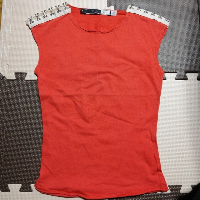 タンクSports max code　Max Mara　タンク　トップ　レッド　T