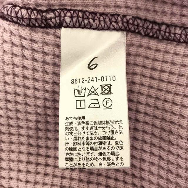 6 (ROKU) - 6(ROKU) / ロク | THERMAL COLOR STITCH LONG SLEEVE