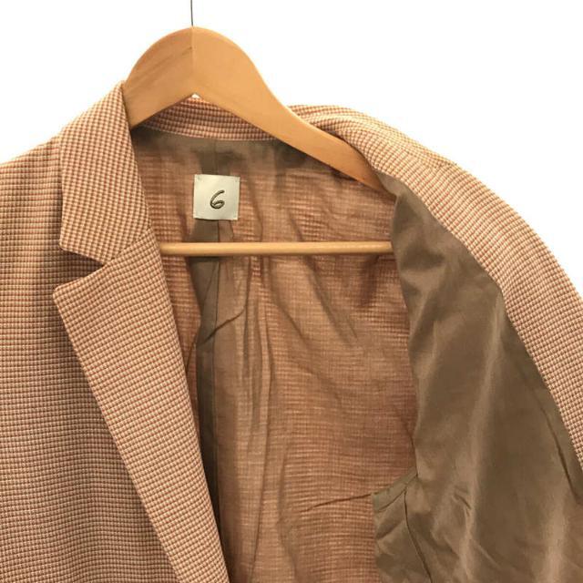 6 (ROKU) - 6(ROKU) / ロク | 2020SS | HOUNDSTOOTH CHECK JACKET 千鳥