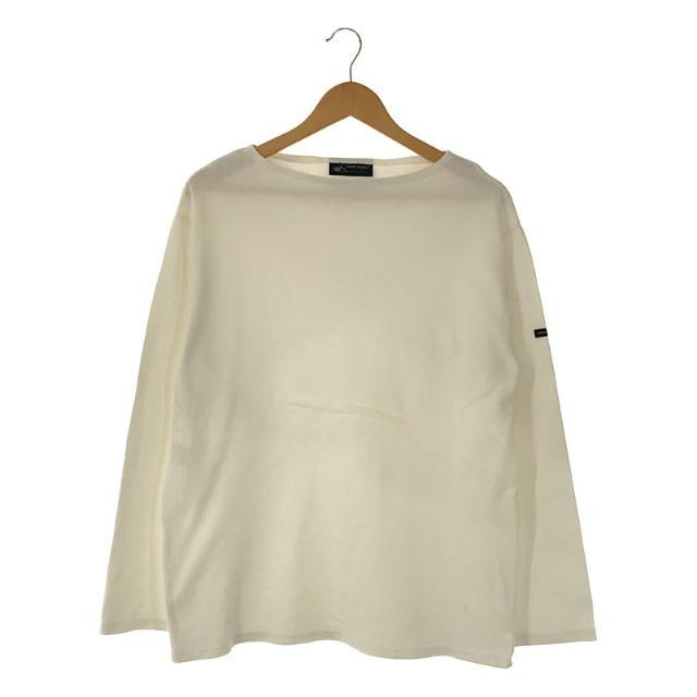 【美品】 SAINT JAMES / セントジェームス | OUESSANT ”SOLID” ウエッソンソリッド バスクシャツ ボートネック 無地  ロンT | T6 | NEIGE / ホワイト | メンズ | フリマアプリ ラクマ