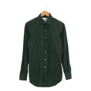 APPLETREES / アップルツリー | EVERYDAY SHIRT コットン レギュラーカラー シャツ | XS | グリーン | メンズ(Tシャツ/カットソー(七分/長袖))