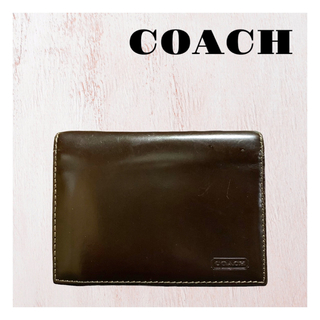 コーチ(COACH)のCOACH コーチ ワンカラーレザー パスケース×カード＆札入れ(折り財布)