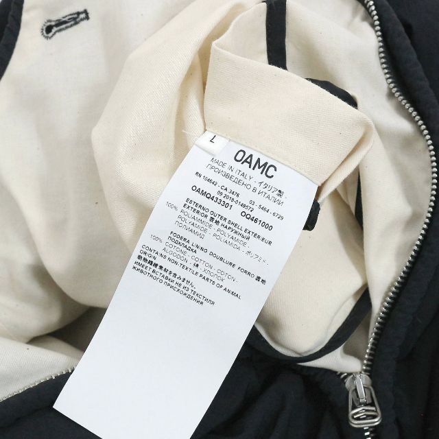 OAMC オーエーオムシー 20SS オーバーサイズドフーデッドコート