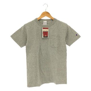 チャンピオン(Champion)の【新品】  CHAMPION / チャンピオン | 2022SS | ティーテンイレブン ショートスリーブポケットTシャツ MADE IN USA  | S | オックスフォードグレー | メンズ(Tシャツ/カットソー(半袖/袖なし))