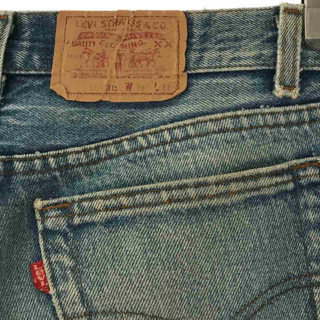 Levi's(リーバイス)のLEVI'S / リーバイス | 1980s | vintage ヴィンテージ USA製 刻印5 701 カットオフ デニムパンツ | 29 | インディゴ | メンズ メンズのパンツ(その他)の商品写真