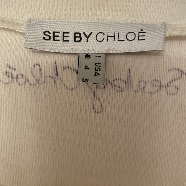 SEE BY CHLOE(シーバイクロエ)のシーバイ　クロエ　Tシャツ　 レディースのトップス(Tシャツ(長袖/七分))の商品写真