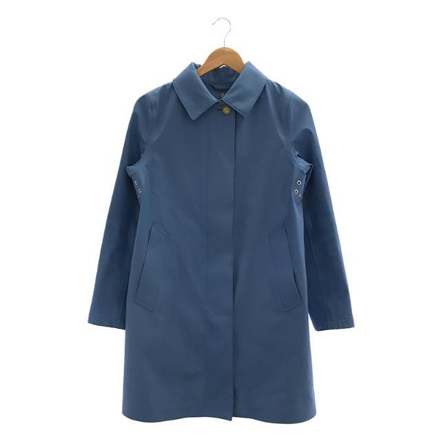 MACKINTOSH LONDON / マッキントッシュロンドン | 裏地取り外し可 コットン ステンカラーコート | 38 | ブルー | レディース