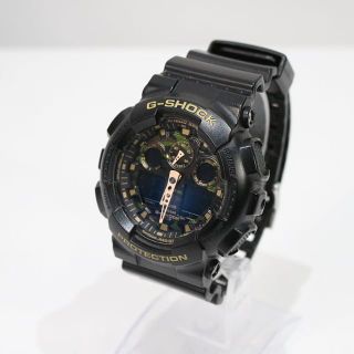 ジーショック(G-SHOCK)のG-SHOCK / ジーショック | CASIO CamouflageDialSeries カモフラ アナログ腕時計 箱 ケースあり | ブラック | メンズ(腕時計(デジタル))