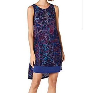 デシグアル(DESIGUAL)の新品　未使用　スクープネック　ラインストーンワンピース　デシグアル(ロングワンピース/マキシワンピース)