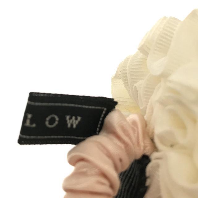 LUDLOW(ラドロー)の【美品】  LUDLOW / ラドロー | ビジューリボンヘアゴム 箱付き | ホワイト | レディース レディースのヘアアクセサリー(その他)の商品写真