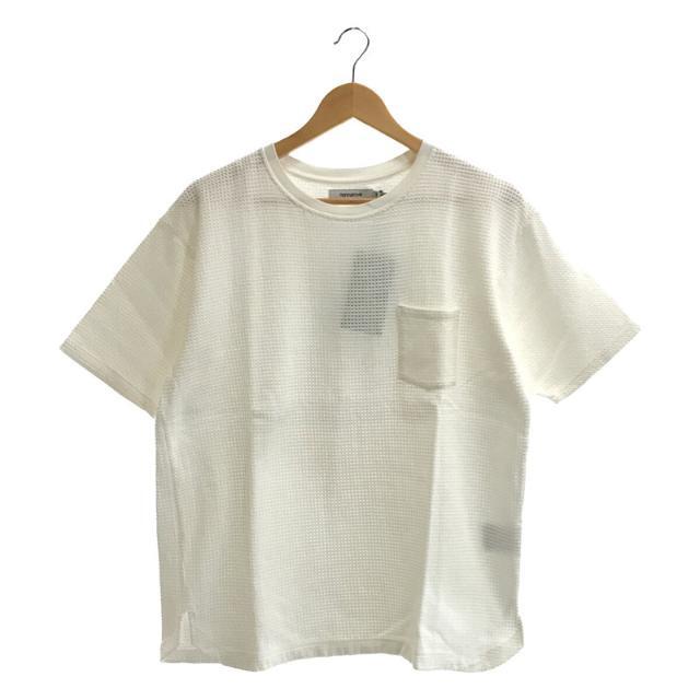 nonnative(ノンネイティブ)の【新品】  nonnative / ノンネイティブ | 2020SS | DWELLER S/S TEE COTTON WAFFLE OVERDYED ワッフルTシャツ | 1 | ホワイト | メンズ メンズのトップス(Tシャツ/カットソー(半袖/袖なし))の商品写真