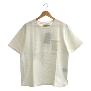 ノンネイティブ(nonnative)の【新品】  nonnative / ノンネイティブ | 2020SS | DWELLER S/S TEE COTTON WAFFLE OVERDYED ワッフルTシャツ | 1 | ホワイト | メンズ(Tシャツ/カットソー(半袖/袖なし))