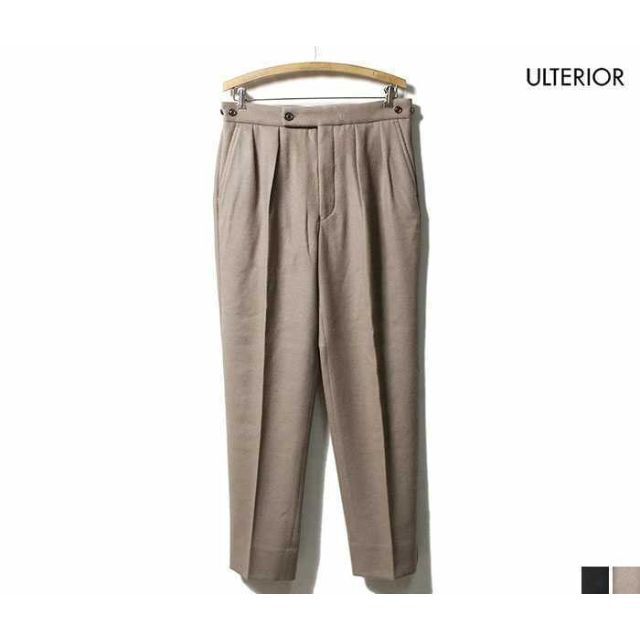 ULTERIOR アルテリア ビンテージサージアトリエパンツ グレー 19AW