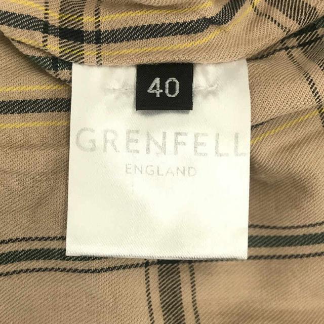 GRENFELL / グレンフェル | 英国製 GOLFER グレンフェルクロス スイングトップ ブルゾン タータンチェック ライナー | 40 | カーキ | メンズ 7